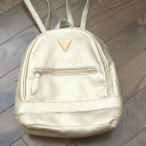 Guess Metallic Gold Backpack